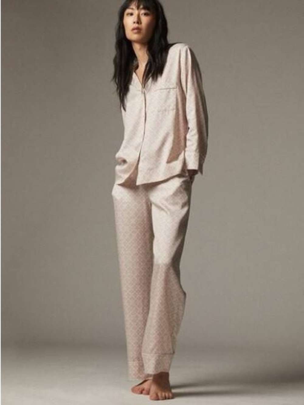 213. Love & Lore 100% Lenzing Lyocell Pink Printed Pajama Set
